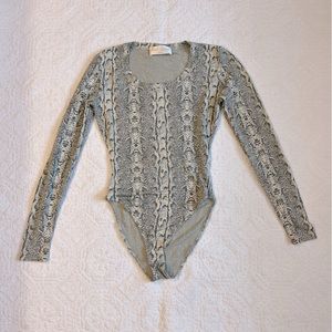 Feelgood Paris snake skin body suit